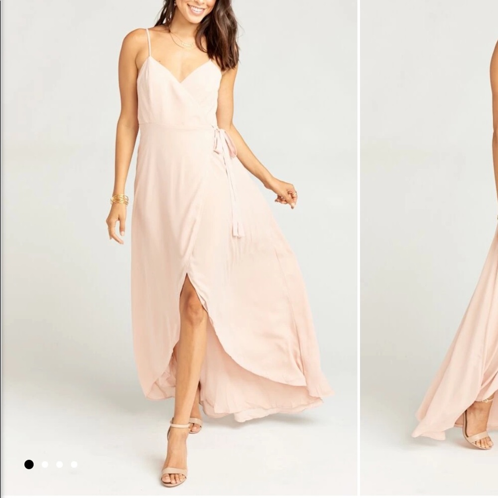 Dusty Blush Crisp Show Me Your Mumu Dress
